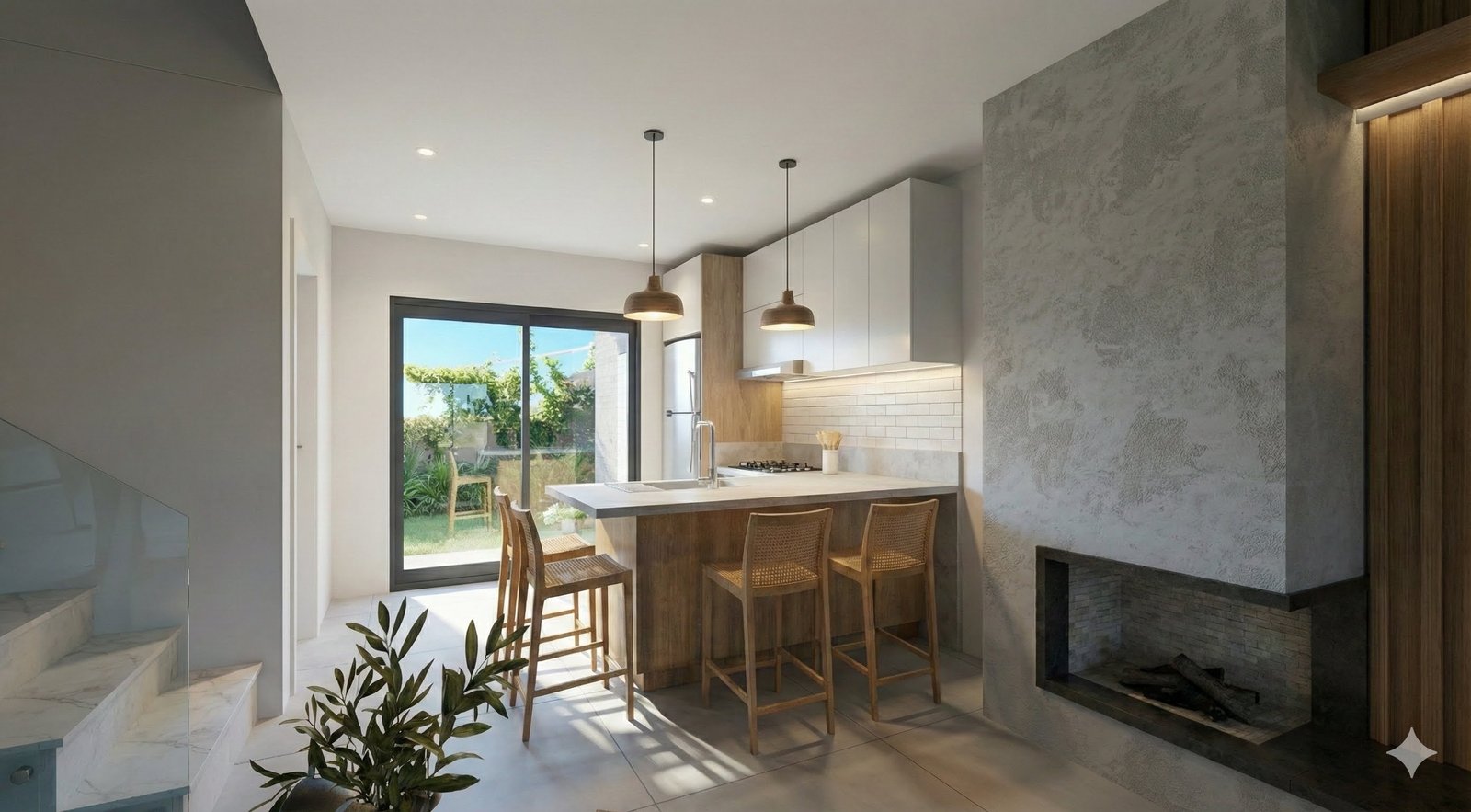 Área de convivência — Residencial Alpenhaus